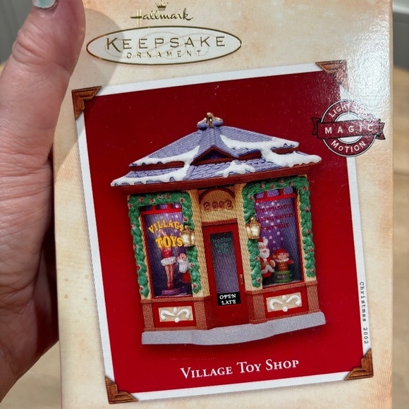 Vintage 2002 Hallmark Keepsake Village Toy Shop Christmas Ornament, Collectible - Picture 6 of 6